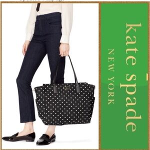 Kate Spade Taden Blake Avenue Diamond Polka Dot Baby Bag
